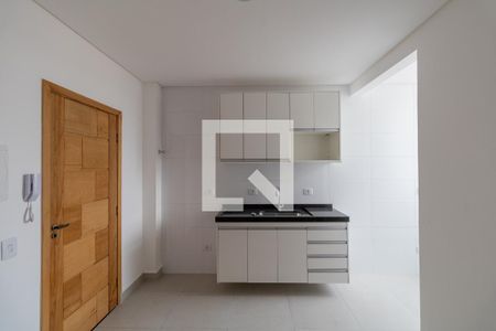 Sala e Cozinha Integrada  de apartamento para alugar com 2 quartos, 41m² em Vila São Geraldo, São Paulo