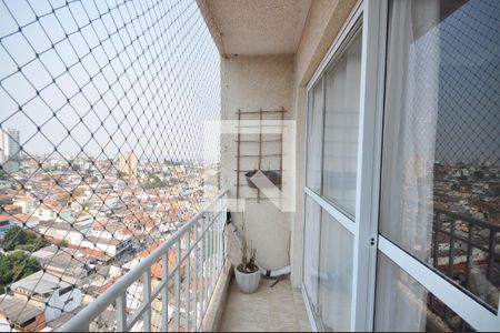 Sacada da Sala de apartamento à venda com 3 quartos, 70m² em Vila Isolina Mazzei, São Paulo