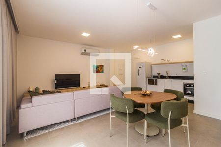 Studio de kitnet/studio para alugar com 1 quarto, 55m² em Coqueiros, Florianópolis