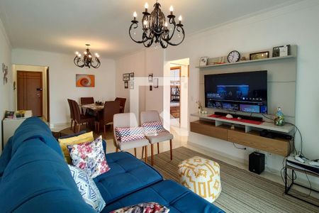 Sala de apartamento para alugar com 3 quartos, 130m² em Ocian, Praia Grande