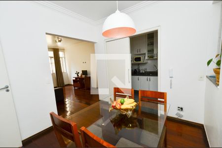 Sala de jantar de apartamento à venda com 3 quartos, 104m² em Cidade Nova, Belo Horizonte