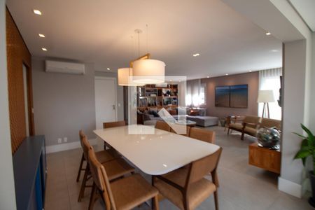 Sala de Jantar de apartamento à venda com 3 quartos, 165m² em Vila Gertrudes, São Paulo