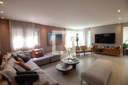 Sala de apartamento à venda com 3 quartos, 165m² em Vila Gertrudes, São Paulo