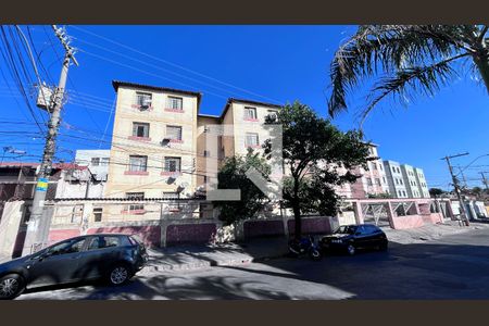 Vista da Rua de apartamento à venda com 2 quartos, 46m² em Novo Eldorado, Contagem