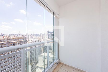 Varanda de apartamento à venda com 1 quarto, 46m² em Centro, São Paulo