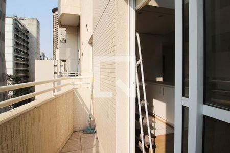 Varanda de apartamento para alugar com 1 quarto, 50m² em Itaim Bibi, São Paulo