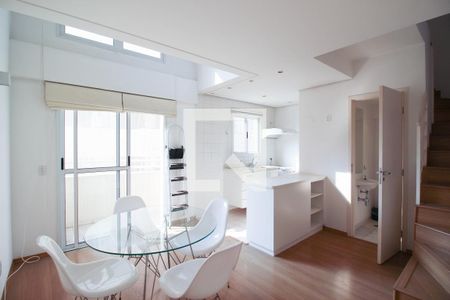 Sala de apartamento para alugar com 1 quarto, 50m² em Itaim Bibi, São Paulo