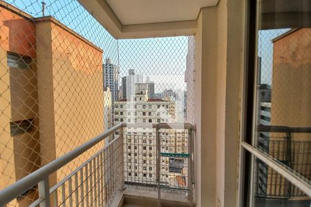 Varanda da Sala  de apartamento para alugar com 1 quarto, 40m² em Vila Itapura, Campinas