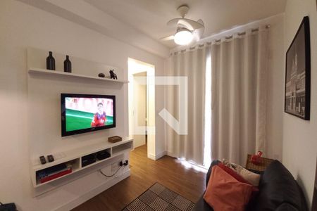 Sala de apartamento para alugar com 1 quarto, 40m² em Vila Itapura, Campinas