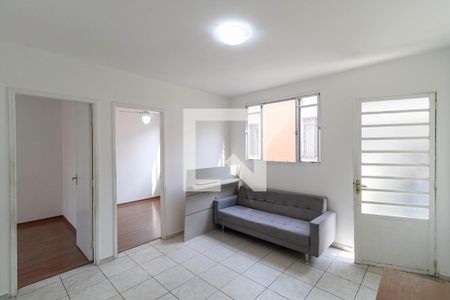 Sala de apartamento à venda com 2 quartos, 50m² em Piratininga (venda Nova), Belo Horizonte