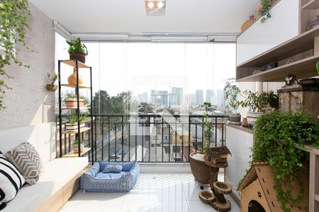 Varanda de apartamento à venda com 2 quartos, 68m² em Tatuapé, São Paulo