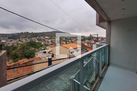 Varanda da Suíte 1 de casa à venda com 5 quartos, 350m² em Rocha, São Gonçalo