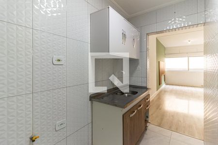 Cozinha de kitnet/studio à venda com 1 quarto, 32m² em Santa Cecilia, São Paulo