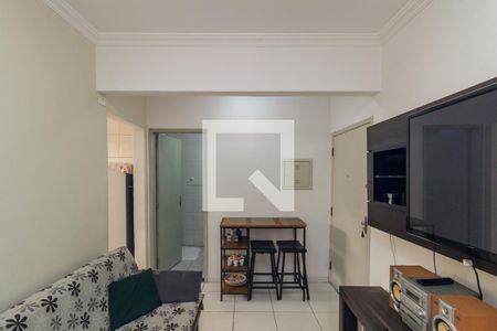 Sala de apartamento à venda com 1 quarto, 40m² em Vila Buarque, São Paulo