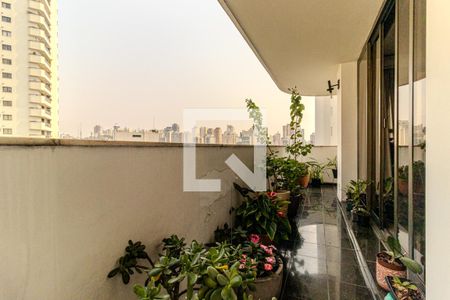 Varanda da Sala de apartamento à venda com 4 quartos, 320m² em Santa Cecilia, São Paulo