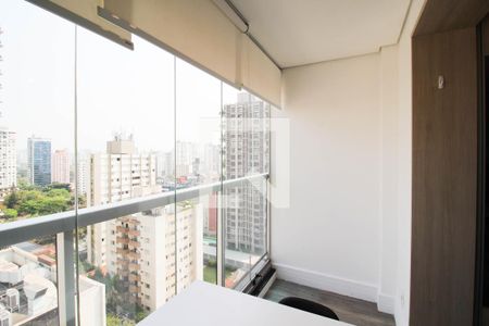 Varanda de kitnet/studio à venda com 1 quarto, 25m² em Vila Olímpia, São Paulo