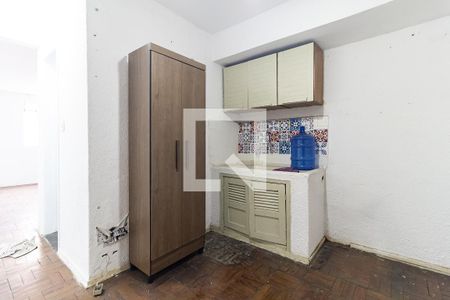 Cozinha de apartamento para alugar com 1 quarto, 35m² em Aclimação, São Paulo