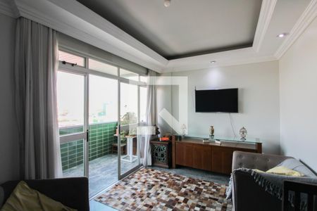 Sala de apartamento à venda com 3 quartos, 105m² em Silveira, Belo Horizonte