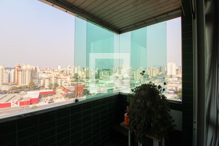 Varanda da Sala de apartamento à venda com 3 quartos, 105m² em Silveira, Belo Horizonte