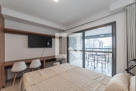 Quarto de apartamento para alugar com 1 quarto, 34m² em Santo Amaro, São Paulo