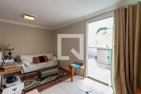 sala 2 de apartamento à venda com 3 quartos, 160m² em Grajaú, Belo Horizonte