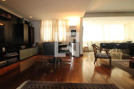 Sala de apartamento à venda com 4 quartos, 260m² em Carmo, Belo Horizonte