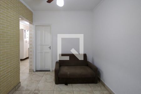 Sala de apartamento para alugar com 1 quarto, 35m² em Guilhermina, Praia Grande