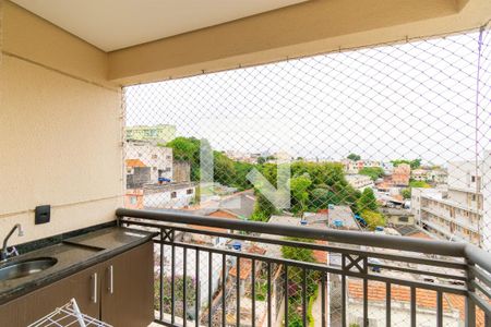 Varanda da Sala de apartamento para alugar com 2 quartos, 52m² em Vila Bela, São Paulo