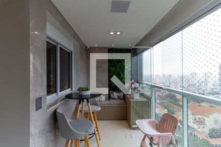 varanda de apartamento à venda com 3 quartos, 84m² em Ipiranga, São Paulo