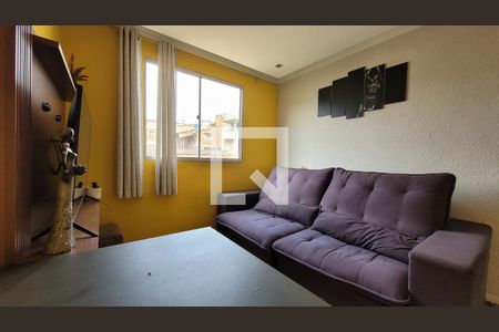 Sala de apartamento à venda com 2 quartos, 40m² em Vila Tibiriçá, Santo André