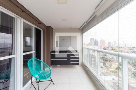 Varanda  de apartamento para alugar com 2 quartos, 64m² em Jardim da Gloria, São Paulo