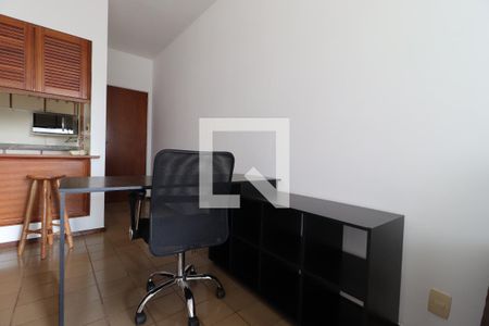 Sala de apartamento para alugar com 1 quarto, 50m² em Centro, Ribeirão Preto