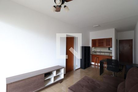 Sala de apartamento para alugar com 1 quarto, 50m² em Centro, Ribeirão Preto