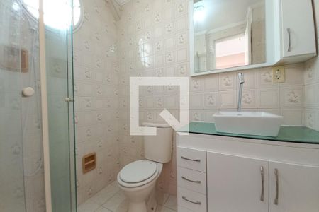 Banheiro de apartamento à venda com 1 quarto, 46m² em Botafogo, Campinas