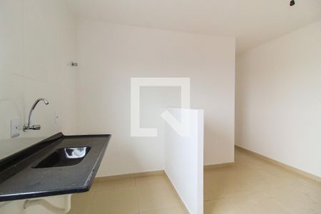 Sala/Cozinha de apartamento para alugar com 2 quartos, 39m² em Vila Carmosina, São Paulo