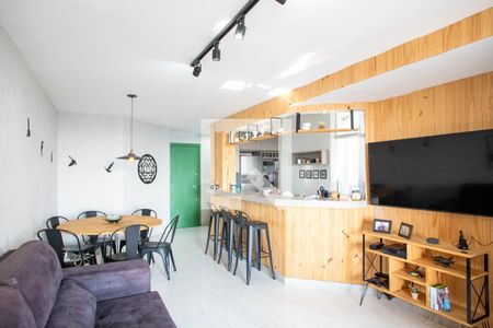 Sala de apartamento à venda com 3 quartos, 77m² em União, Belo Horizonte