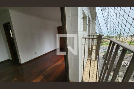 Sala de apartamento para alugar com 3 quartos, 127m² em Boqueirão, Santos