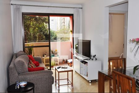 Detalhe - Sala e Sala de Jantar de apartamento à venda com 2 quartos, 57m² em Casa Verde, São Paulo