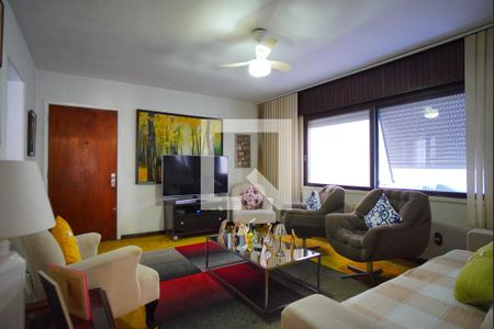 Sala de apartamento à venda com 4 quartos, 105m² em Petrópolis, Porto Alegre