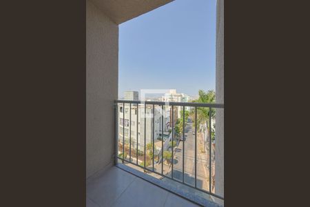 Sala varanda  de apartamento à venda com 2 quartos, 48m² em Palmares, Belo Horizonte