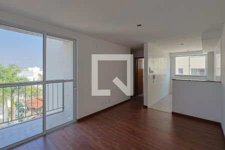 Sala de apartamento à venda com 2 quartos, 48m² em Palmares, Belo Horizonte