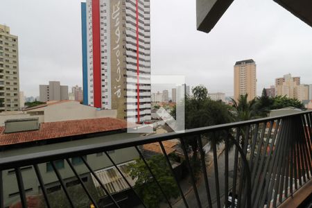 Sacada da Sala de apartamento à venda com 3 quartos, 222m² em Vila Assunção, Santo André