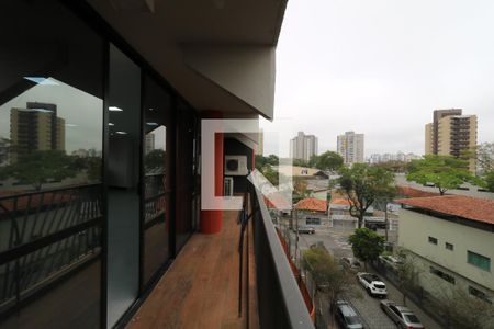 Sacada da Sala de apartamento para alugar com 3 quartos, 222m² em Vila Assunção, Santo André