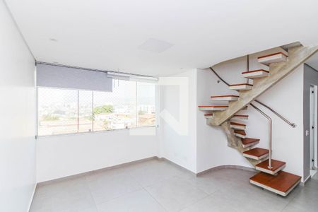 Sala de apartamento à venda com 4 quartos, 140m² em Sagrada Família, Belo Horizonte