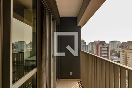 Varanda de kitnet/studio à venda com 1 quarto, 41m² em Vila Clementino, São Paulo