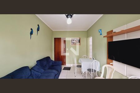 Sala de apartamento para alugar com 1 quarto, 63m² em Aviação, Praia Grande