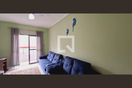 Sala de apartamento para alugar com 1 quarto, 63m² em Aviação, Praia Grande