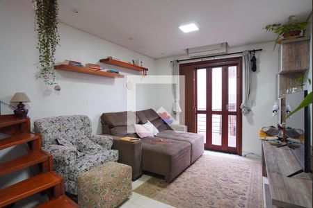 Sala de apartamento à venda com 1 quarto, 57m² em Bom Jesus, Porto Alegre