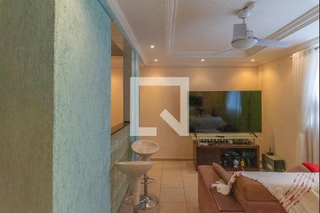 Sala de apartamento à venda com 2 quartos, 63m² em Parque Residencial Vila União, Campinas