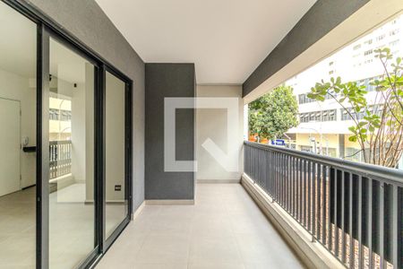 Varanda de kitnet/studio à venda com 1 quarto, 32m² em Campos Elíseos, São Paulo